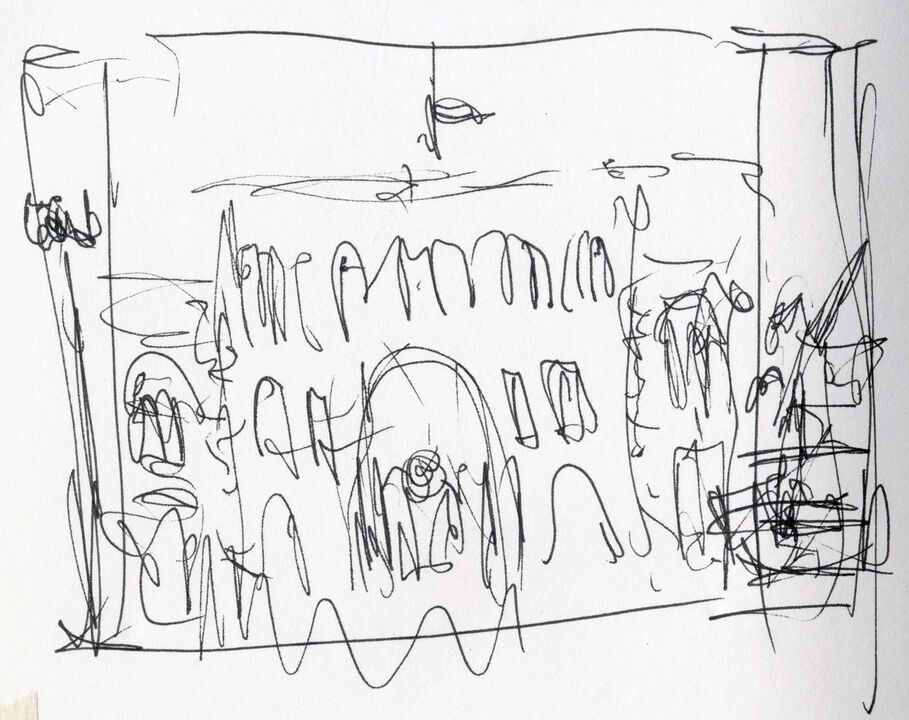 Casa Rosada Sketch