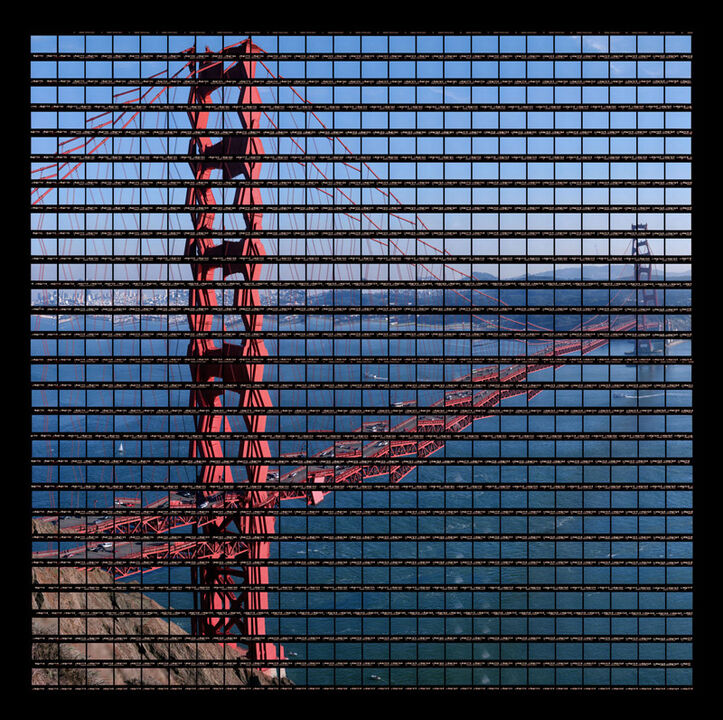 Thomas Kellner: 42#16 San Francisco, Afternoon at Golden Gate Bridge, 2004, C-Print, 91,0x90,0 cm/35,5"x35,1", Auflage 20+3