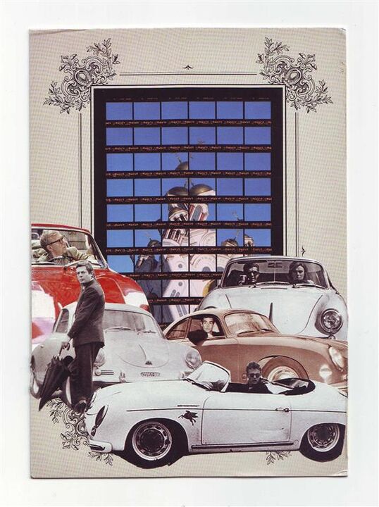classy, Collage auf Postkarte, 10,5 x 15 cm, 2013