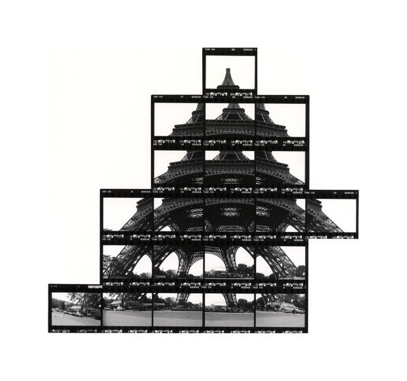02#07 Paris, Eiffelturm, 1997, BW-Print, 22,9 x 22,9 cm / 8,5" x 8,9" Auflage 10 + 3