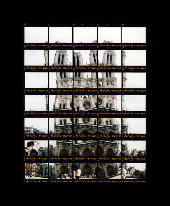 Thomas Kellner: 03#03 Paris, Notre Dame 2, 1997, C-Print, 19,5 x 25,0 cm / 7,6"x9,7", Auflage 10+3
