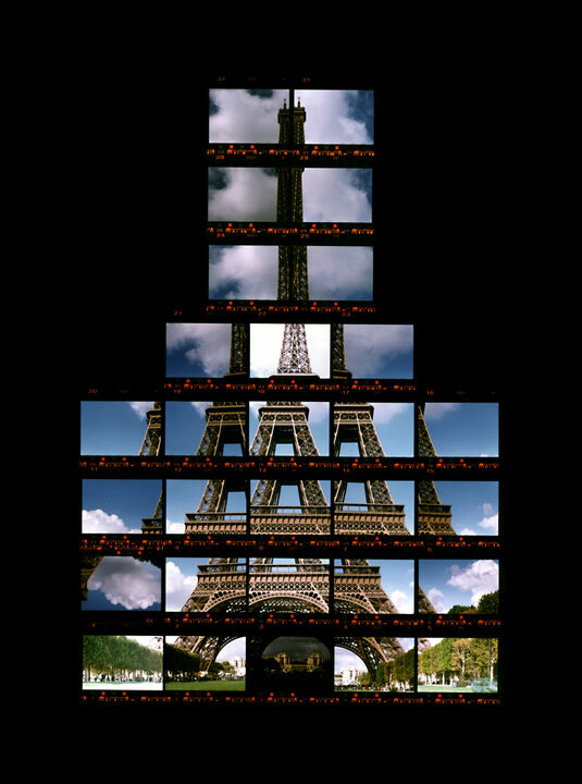 03#12 Paris, Tour Eiffel, 1997, C-Print 19,5 x 29,2 cm / 7,6" x 11,4", Auflage 10+3
