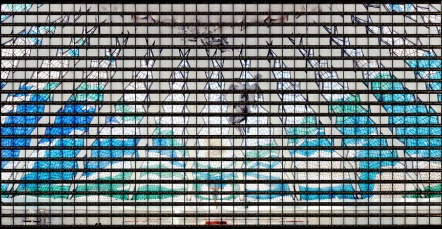49#15, Brasilia, Katedrale Metropolitana, 2007, C-Print, 136 x 69,3 cm, Auflage 9+2/3+1