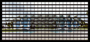 49#49, Brasilia, Palacio da Alvorada, Vorderseite, 2009, C-Print, 91 x 42 cm, Auflage 9+2/3+1