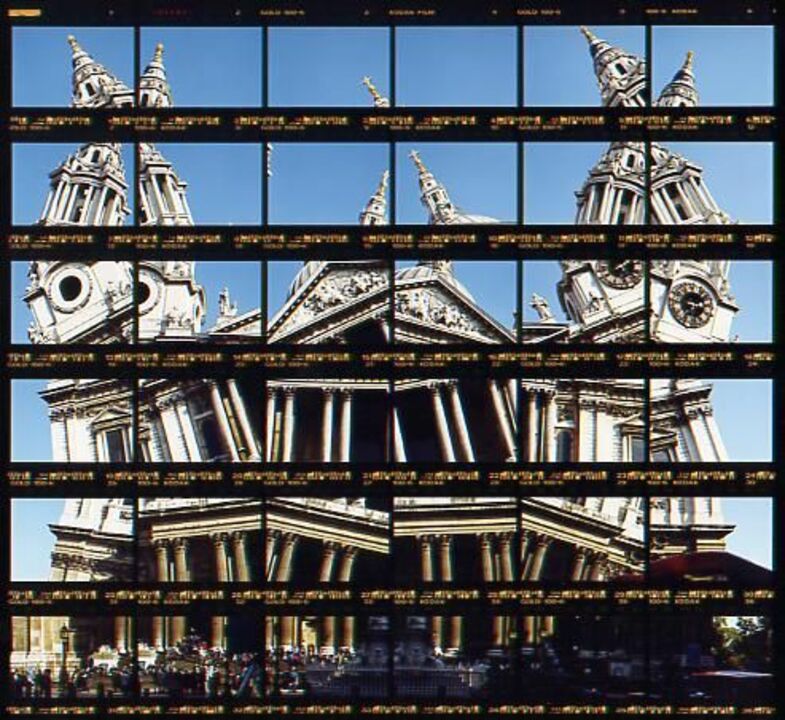 Thomas Kellner: 14#08 London, St. Paul's (architect: Sir Christopher Wren), 1999, C-Print, 22,8 x 21,0 cm/8,9" x 8,2", edition 10+3