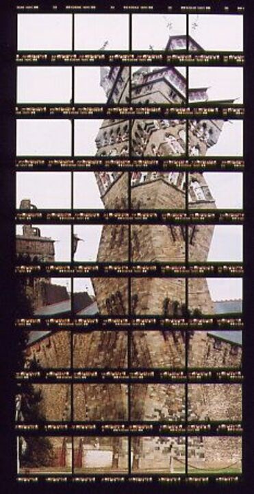 Thomas Kellner: 33#21 Wales, Cardiff, Castle Tower (architect: William Burges), 2002, C-Print, 15,3 x 31,4 cm / 5,9" x 12,2", edition 20+3