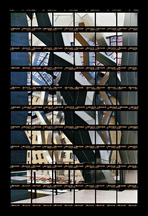 Thomas Kellner: 52#06 New York, Hearst Tower, 2006, C-Print, 22,8x34,8cm on 35x45cm, edition 5+2AP in portfolio-box