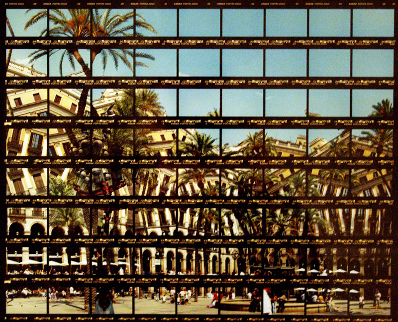 Thomas Kellner: 37#32 Barcelona, Plaza Real, 2003, C-Print, 34,5 x 28,0cm / 13,5" x 10,9", edition 20+3