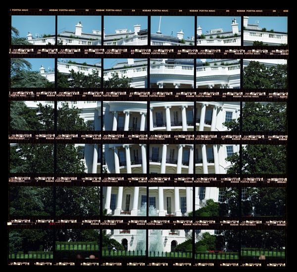 Thomas Kellner: 41#07 Washington, The White House II, 2004, C-Print, 22,8x21,0 cm/8,9"x8,2", Auflage 26+4