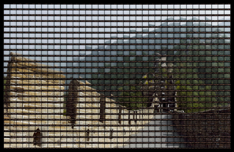 65#06 Beijing, Great Wall of Mutianyu 1, 2006, C-Print, 136,5 x 87,5cm / 53,5" x 34,4", edition 12+3