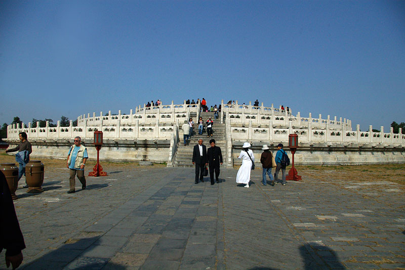 view on Tiantan, Temple of Heaven in Beijing