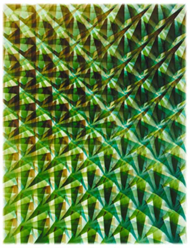Udo Beck: 111 triangles, C-print, 2001, 37,5x52cm Auflage 25