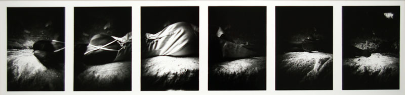 Thomas Kellner: Sixtorama Nr. 2, 1994, SW-Fotografie, 59,5 x 11,5cm / 21,1" x 4,5", Auflage 10+1