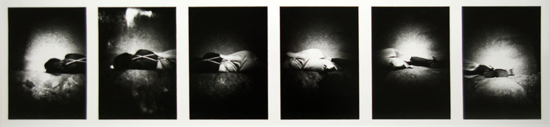 Thomas Kellner: Sixtorama Nr. 3, 1994, SW-Fotografie, 59,5 x 11,5cm / 21,1" x 4,5", Auflage 10+1
