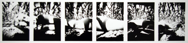 Thomas Kellner: Sixtorama Nr. 5, 1994, SW-Fotografie, 59,5 x 11,5cm / 21,1" x 4,5", Auflage 10+1