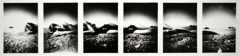 Thomas Kellner: Sixtorama Nr. 6, 1994, SW-Fotografie, 59,5 x 11,5cm / 21,1" x 4,5", Auflage 10+1