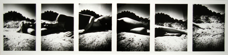 Thomas Kellner: Sixtorama Nr. 9, 1994, SW-Fotografie, 59,5 x 11,5cm / 21,1" x 4,5", Auflage 10+1
