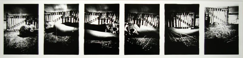 Thomas Kellner: Sixtorama Nr. 12, 1994, SW-Fotografie, 59,5 x 11,5cm / 21,1" x 4,5", Auflage 10+1