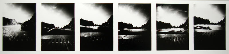 Thomas Kellner: Sixtorama Nr. 17, 1994, SW-Fotografie, 59,5 x 11,5cm / 21,1" x 4,5", Auflage 10+1