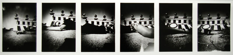 Thomas Kellner: Sixtorama Nr. 18, 1994, SW-Fotografie, 59,5 x 11,5cm / 21,1" x 4,5", Auflage 10+1
