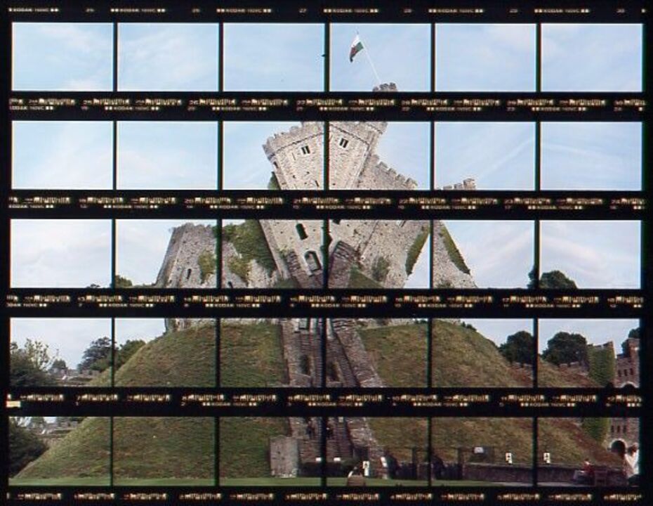 Thomas Kellner: 33#06 Wales, Cardiff, The Keep / Cardiff Castle, 2002, C-Print, 22,8 x 17,8 cm/8,9" x 6,9", edition 20+3