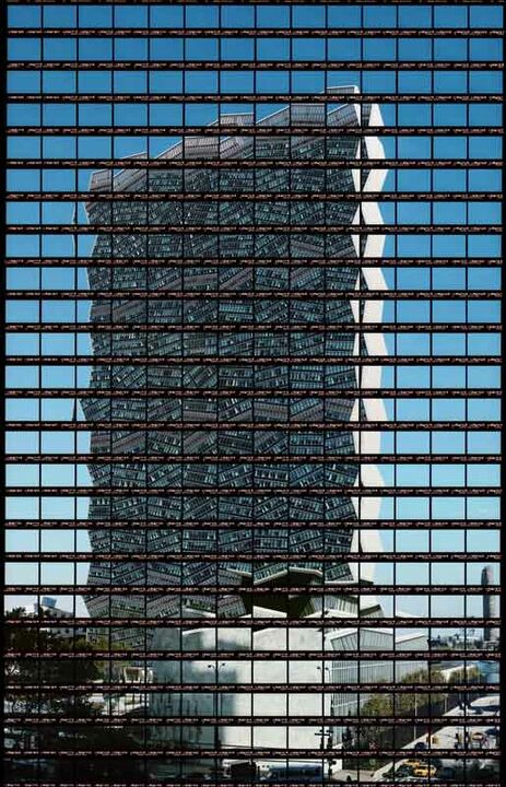 Thomas Kellner: 40#23 New York, UN Headquarter,(architects: Le Corbusier, Niemeier, Harrison) 2003, C-Print, 53,0 x 83,8cm/20,7" x 32,7", edition 20 + 3