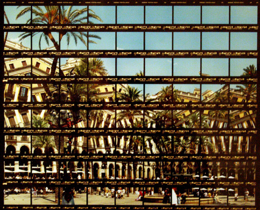 Thomas Kellner: 37#32 Barcelona, ​​Plaza Real (Architekt: Francesc Daniel Molina i Casamajó), 2003, C-Print, 34,5 x 28,0cm / 13,5" x 10,9", Auflage 20+3