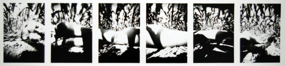 Thomas Kellner: Sixtorama Nr 5, 1994, bw-print, 54 x 11,5 cm / 21,1" x 4,5", edition 10+1