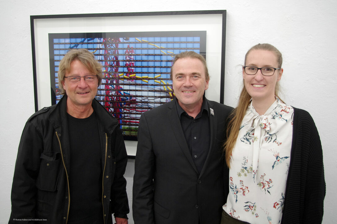Detlef Schweiger, Thomas Kellner and Maren Marzilger