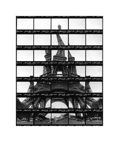 02#08 Paris, Eiffel Tower, 1997, BW-Print, 19,5 x 25,0 cm / 7,6" x 9,8" edition 10 + 3