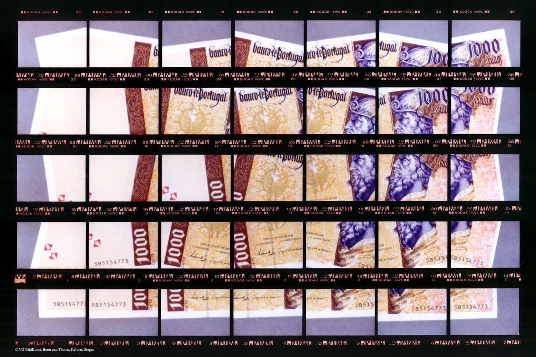 Thomas Kellner: 22#15.2, 1.000 Portugues Escudos, 2000, C-Print, 26,8x17,6 cm/10,5"x6,9", edition 20+3