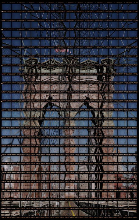 Thomas Kellner: 40#29 New York, Brooklyn Bridge, 2003, C-Print, 53,0x83,8cm/20,7"x32,7", edition 20+3