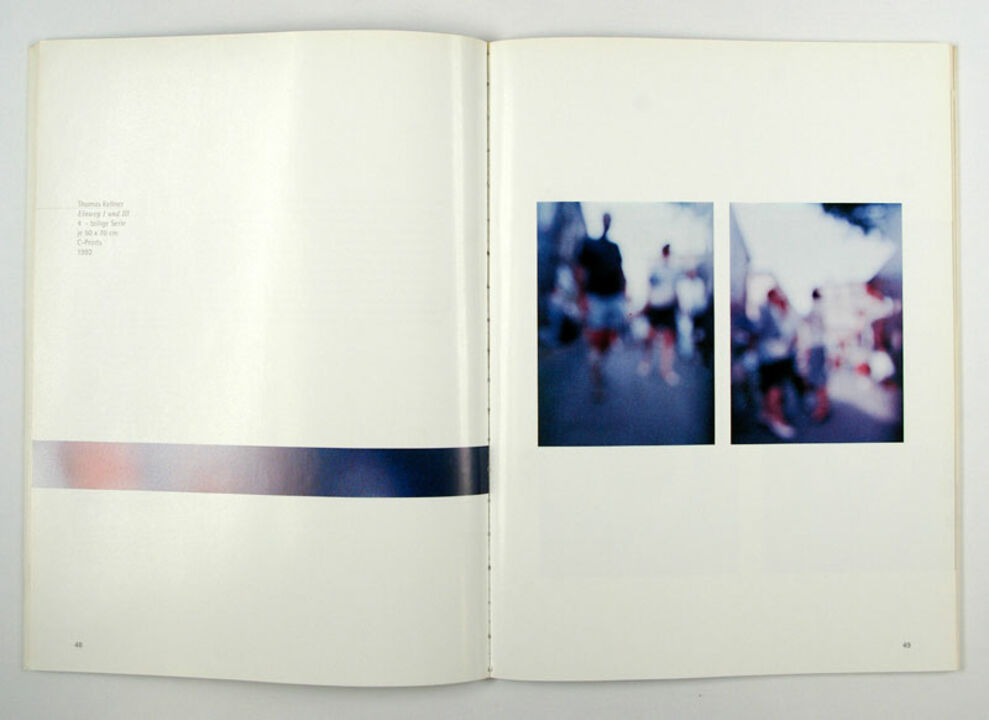 Thomas Kellner in: Zwischenzeit - camera obscura im dialog 1993, cover: Herbert Boettcher