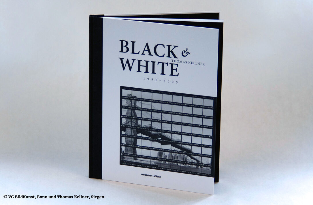 Black and white book by Thomas Kellner