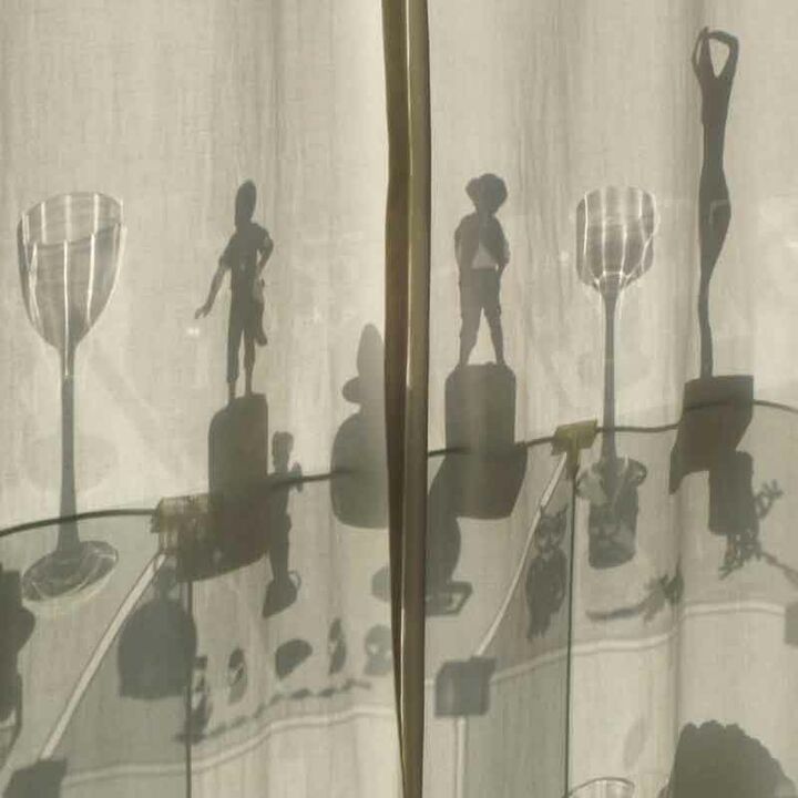 Dietlinde Bamberger: Shadows in an Antique Shop in Wuerzburg, digital lab print, 2007, 25cm x 25cm