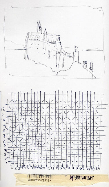 Sketch for 77#01-04 Neuschwanstein, 2011