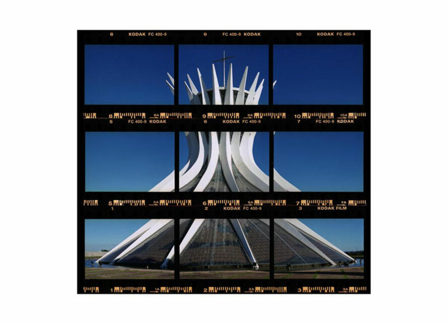 Special edition print 49#60 Brasilia Metropolitan Cathedral for the book FarbWelt 135-36, 2010