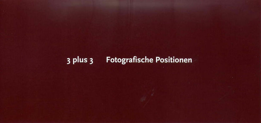 Jahresausstellung 2004: 3 plus 3 fotografische Positionen: Sabiene Autsch & Marike Schuurmann, Jochen Dietrich & Lothar Heinrich, Thomas Kellner & Lalla A. Essaydi