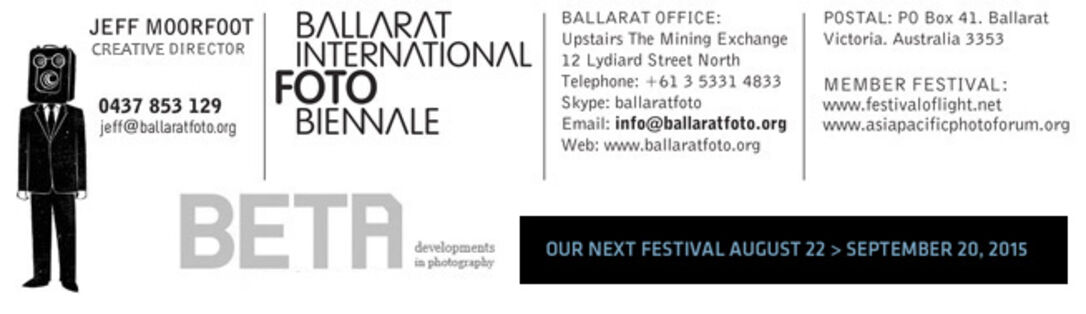Ballarat International Foto Biennale 2015
