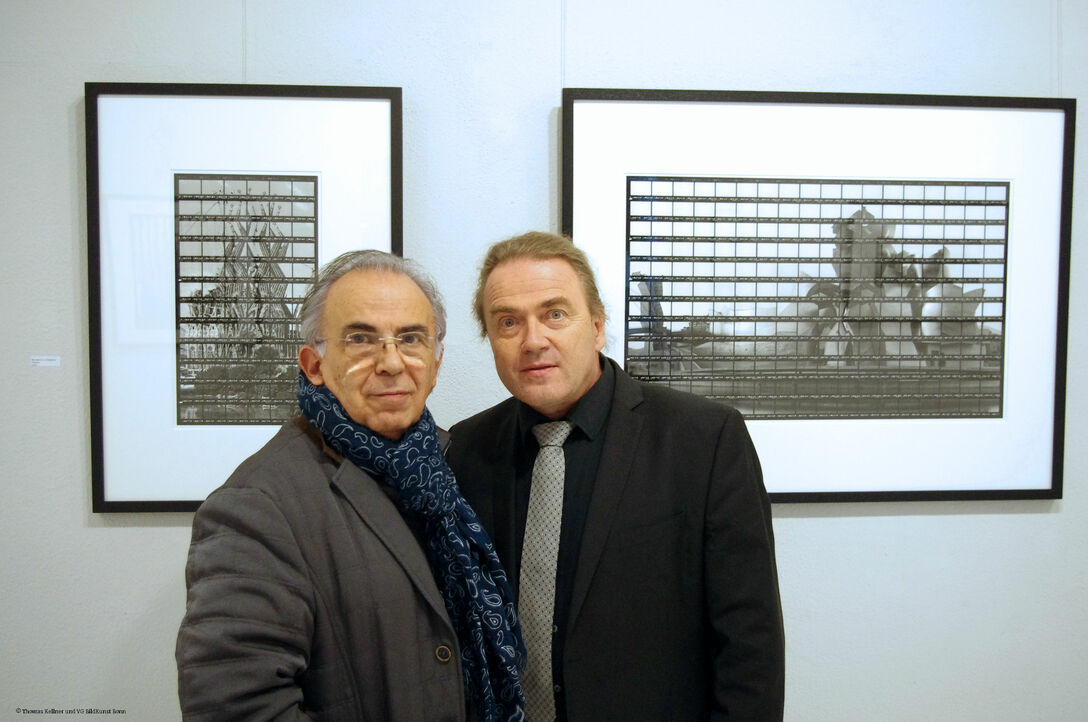 Julio Alvarez Sotos and Thomas Kellner at Spectrum Sotos in Zaragoza