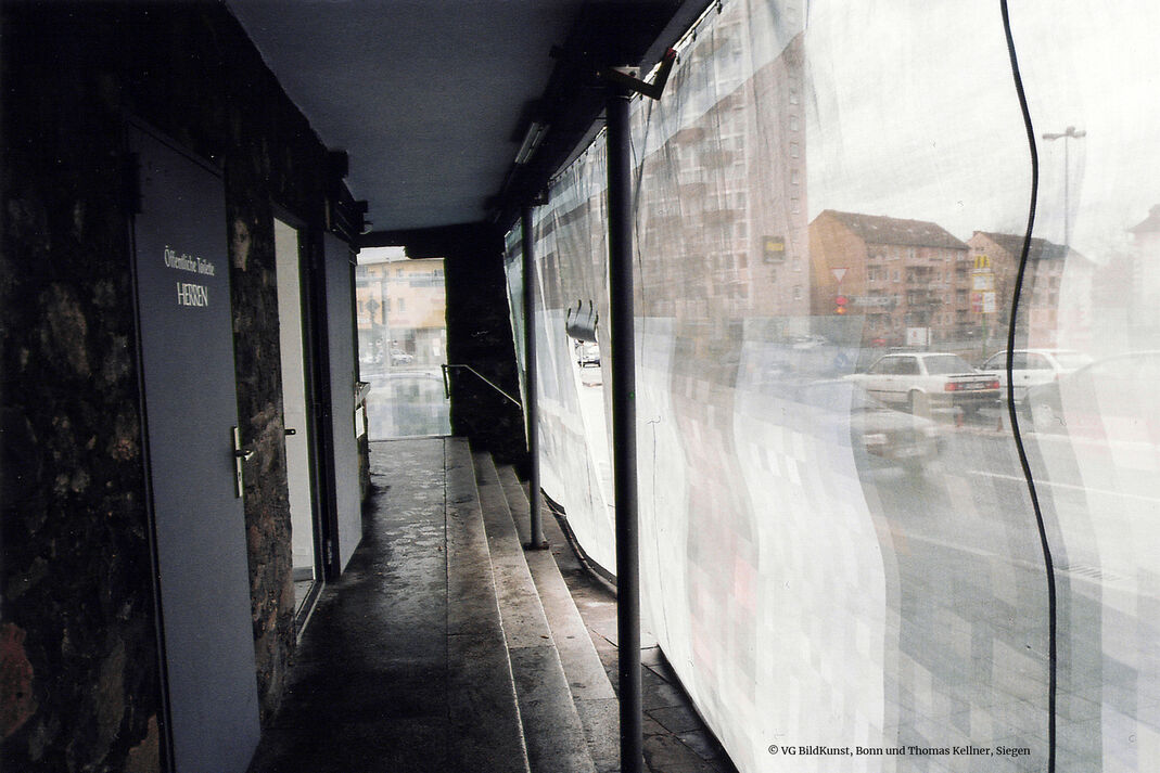 Thomas Kellner: Facade Inside view, Giessen, 2004