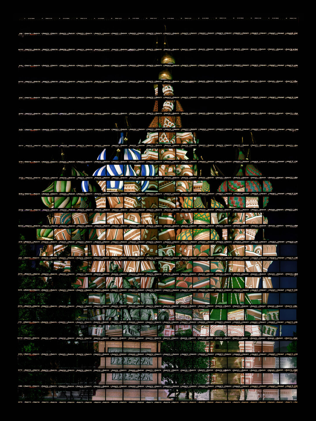 87#04 Moscow, Basilius Cathedral (night), 2014, C-Print, 61 x 83,7 cm, edition 12+3, starting at 2690 Euros / 2990 USD