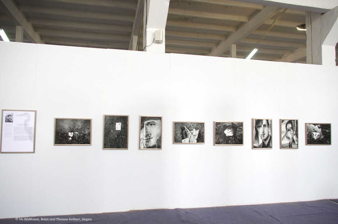 Installation of the exhibition "Alternative Realities (facts)", Pingyao International Photography Festival, Pingyao, Peoples Republic of China