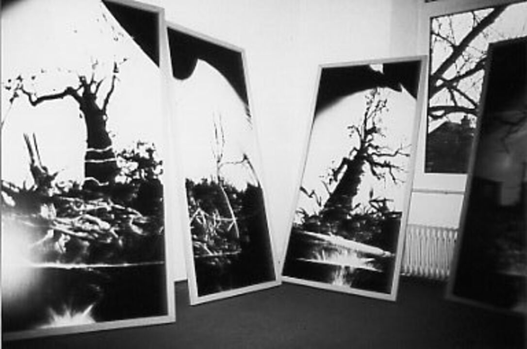 Thomas Kellner: “4 Gramm Lochkorn“, Galerie Nei Liicht, Dudelange, 1996