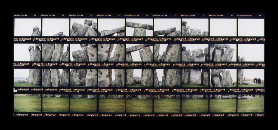 33#34 England, Stonhenge, 2002, C-Print, 34,5 x 14,5 cm / 13,5" x 5,6", edition 20+3