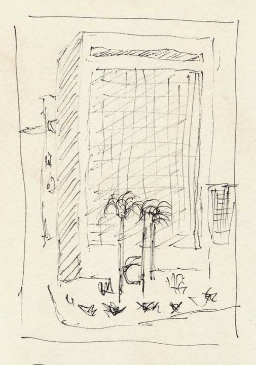 Sketch for 49#51, Brasilia, Bar Association of Brazil-Consecho Federal, 2009