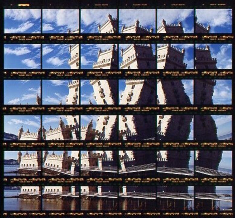 Thomas Kellner: 15#10 Lisbon, Torre de Belém, 1999, C-Print, 22,8 x 21,0 cm / 8,9" x 8,2", edition 10+3