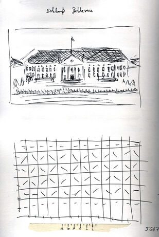 Sketch for my Schloss Bellevue image