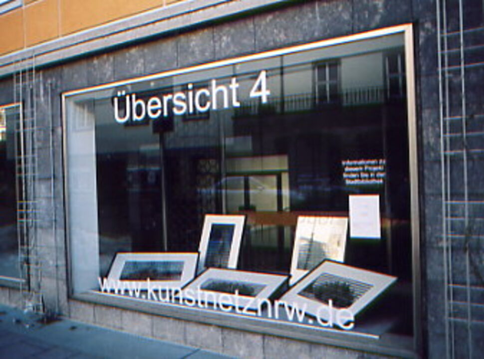 Thomas Kellner: “uebersicht 4”, Siegen, 2003