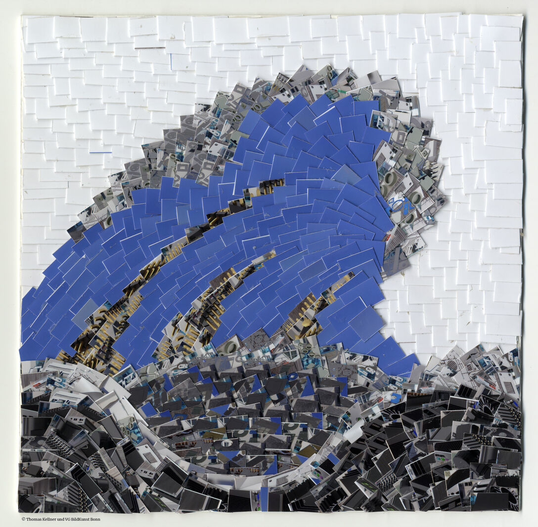 Thomas Kellner: flaa_2020_03, flucticulus dadaismus, 2020, inndexprints auf Karton, 20 x 20 cm